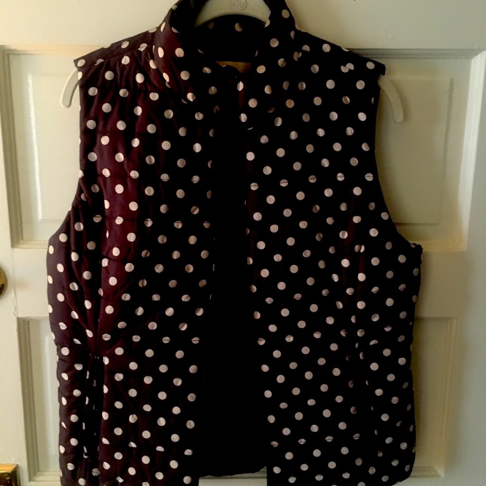 Polka Dot Vest